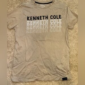 Kenneth Cole Tan Graphic Tee men’s size medium
